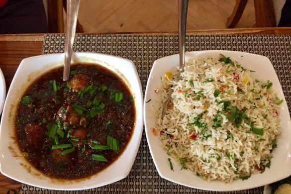 Food photos from ShivAdya Resort & Spa, near Manali
