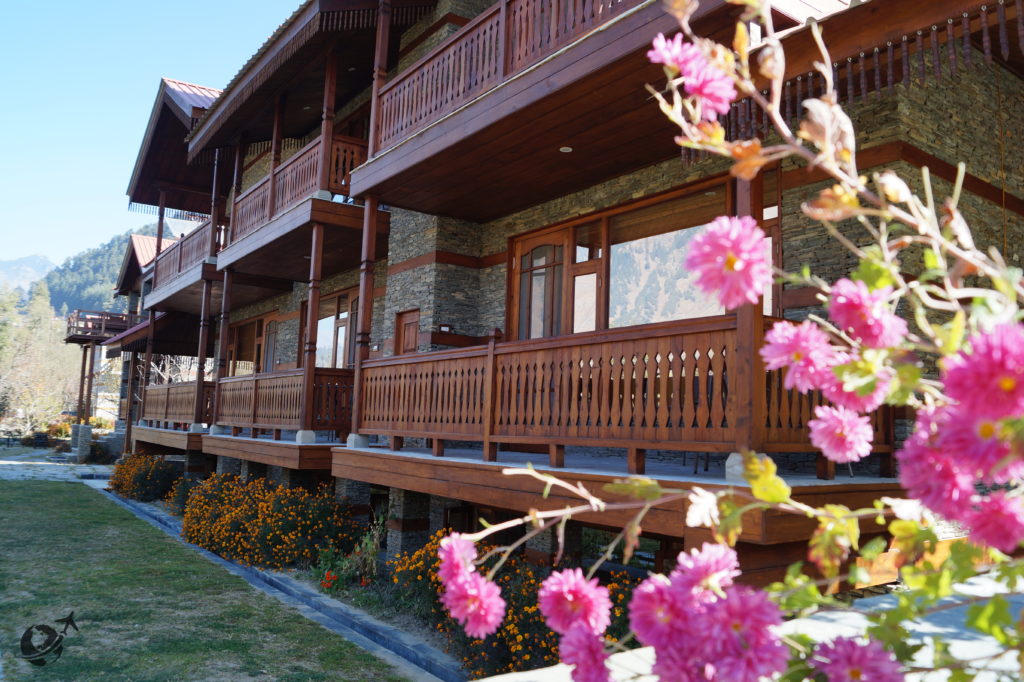 ShivAdya Resort & Spa - Framed by flowers